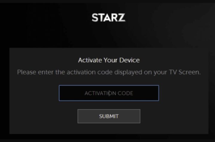 starz.com activate