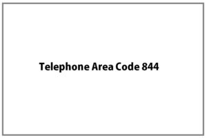 telephone area code 844